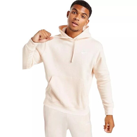 Nike Sportswear Club Fleece Men's Sweatsuit Guava Ice Tracksuit 2 PC Set NWT - Picture 2 of 12